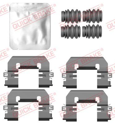Accessory Kit, disc brake pad QUICK BRAKE 109-0212