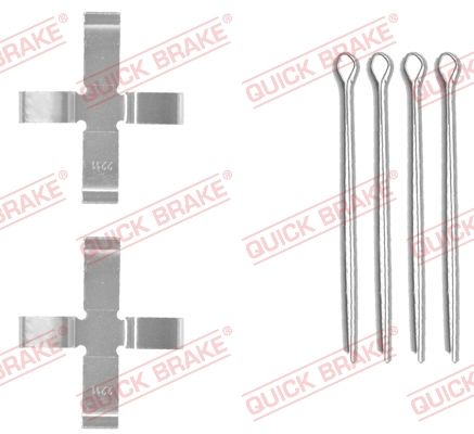 QUICK BRAKE 109-0949 Accessory Kit, disc brake pad