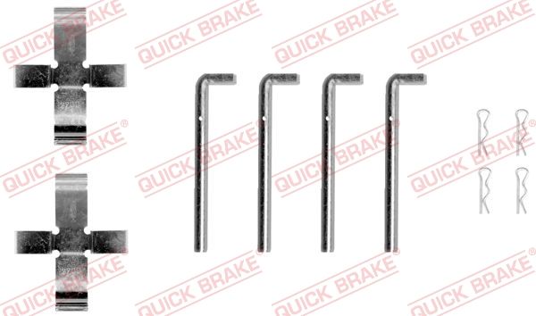 QUICK BRAKE 109-0968 Accessory Kit, disc brake pad