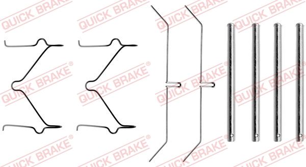 QUICK BRAKE 109-1050 Accessory Kit, disc brake pad