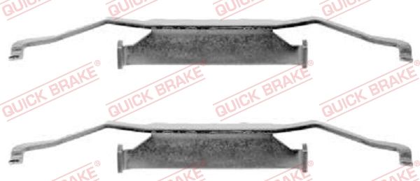 QUICK BRAKE 109-1054 Accessory Kit, disc brake pad