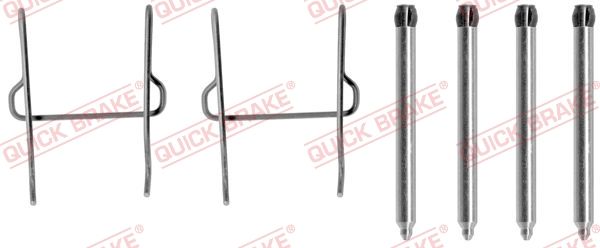 QUICK BRAKE 109-1081 Accessory Kit, disc brake pad