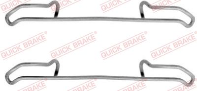 Accessory Kit, disc brake pad QUICK BRAKE 109-1085