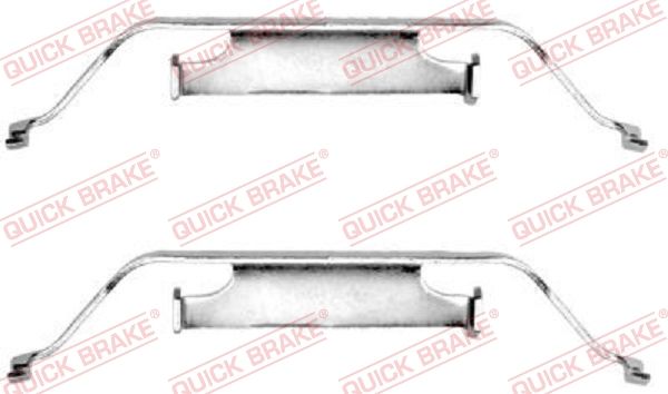 QUICK BRAKE 109-1096 Accessory Kit, disc brake pad