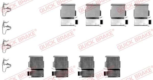 QUICK BRAKE 109-1133 Accessory Kit, disc brake pad