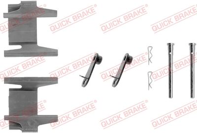 Accessory Kit, disc brake pad QUICK BRAKE 109-1142