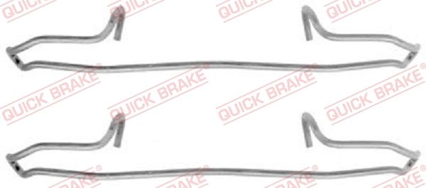 QUICK BRAKE 109-1159 Accessory Kit, disc brake pad