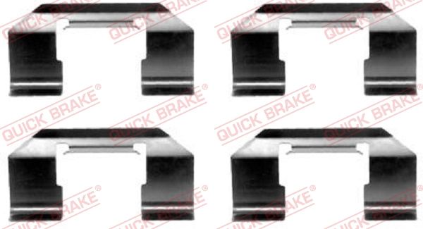 QUICK BRAKE 109-1174 Accessory Kit, disc brake pad