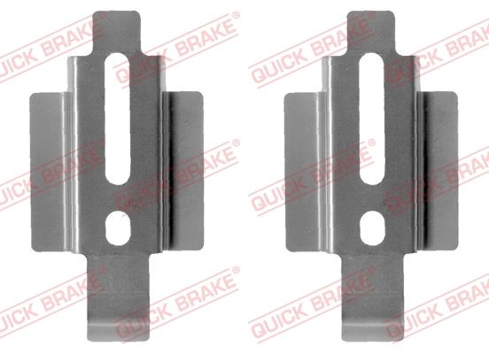 QUICK BRAKE 109-1178 Accessory Kit, disc brake pad