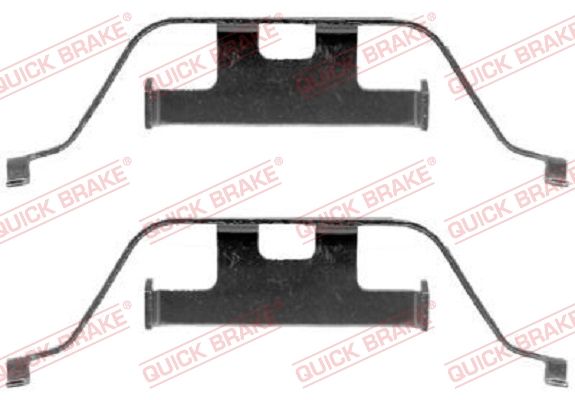 QUICK BRAKE 109-1201 Accessory Kit, disc brake pad