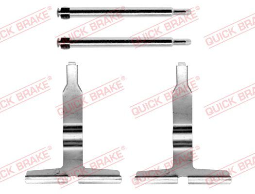 QUICK BRAKE 109-1217 Accessory Kit, disc brake pad