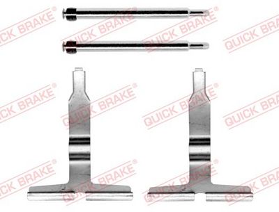 Accessory Kit, disc brake pad QUICK BRAKE 109-1217