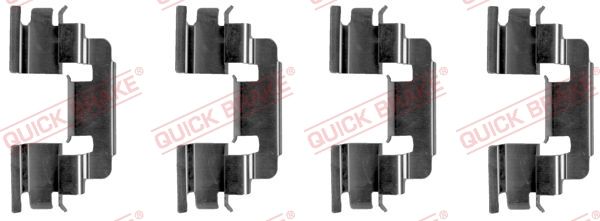 QUICK BRAKE 109-1249 Accessory Kit, disc brake pad
