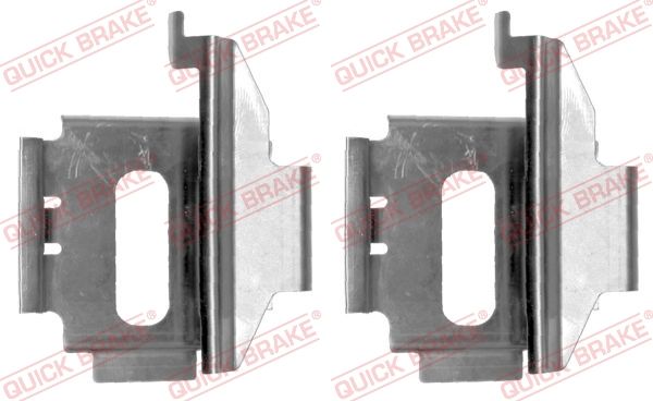 QUICK BRAKE 109-1282 Accessory Kit, disc brake pad