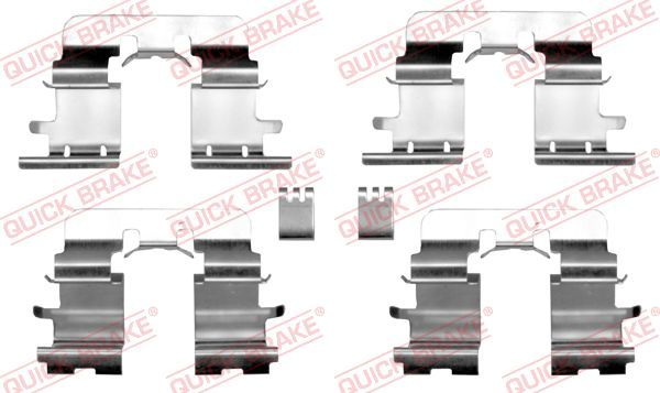 QUICK BRAKE 109-1290 Accessory Kit, disc brake pad