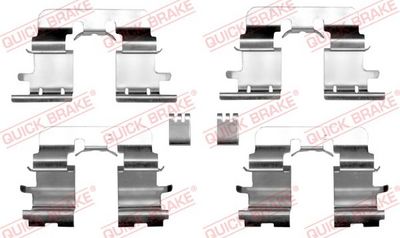 Accessory Kit, disc brake pad QUICK BRAKE 109-1290
