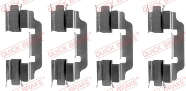 QUICK BRAKE 109-1601 Accessory Kit, disc brake pad