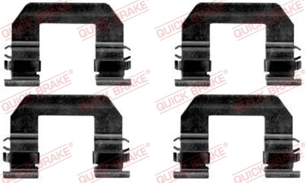 QUICK BRAKE 109-1693 Accessory Kit, disc brake pad