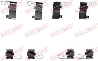 Accessory Kit, disc brake pad QUICK BRAKE 109-1699