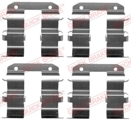 QUICK BRAKE 109-1734 Accessory Kit, disc brake pad