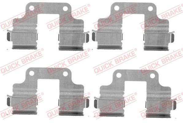 QUICK BRAKE 109-1739 Accessory Kit, disc brake pad