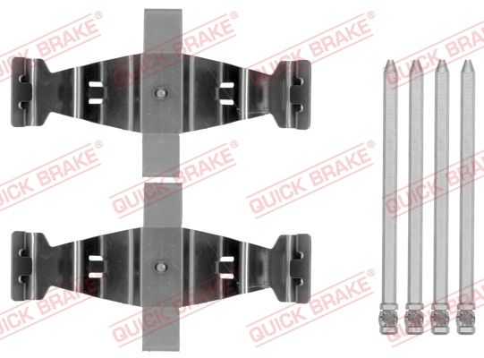 QUICK BRAKE 109-1786 Accessory Kit, disc brake pad