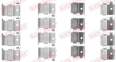 Accessory Kit, disc brake pad QUICK BRAKE 109-1799