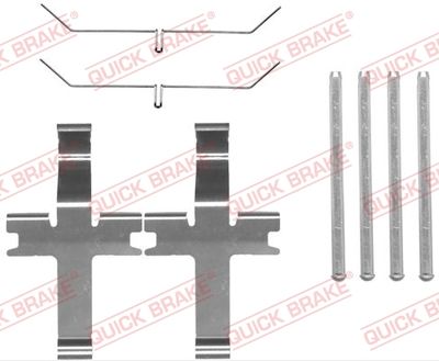 Accessory Kit, disc brake pad QUICK BRAKE 109-1819
