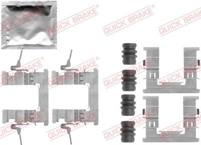 Accessory Kit, disc brake pad QUICK BRAKE 109-1853