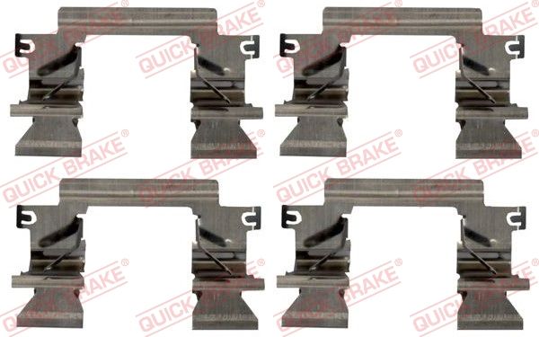 QUICK BRAKE 109-1862 Accessory Kit, disc brake pad