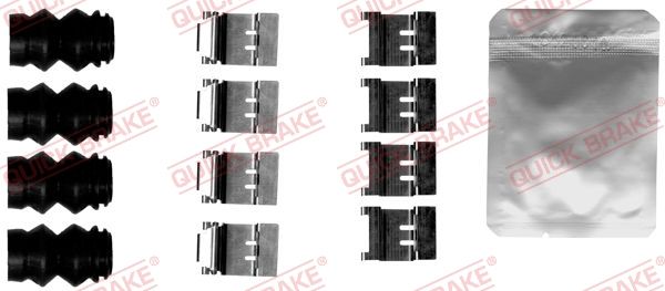 QUICK BRAKE 109-1874 Accessory Kit, disc brake pad