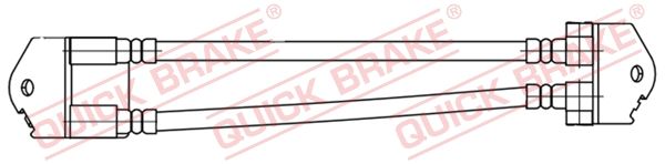 QUICK BRAKE 25.006 Brake Hose