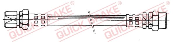 QUICK BRAKE 26.001 Brake Hose