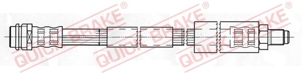QUICK BRAKE 32.407 Brake Hose