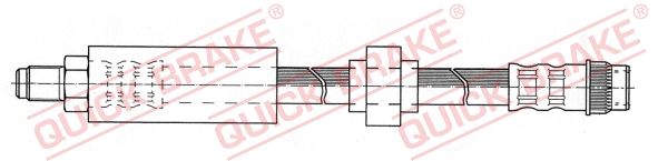QUICK BRAKE 32.950 Brake Hose