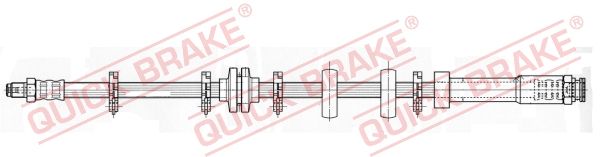 QUICK BRAKE 32.966 Brake Hose