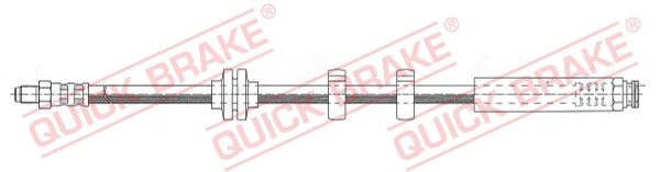 QUICK BRAKE 32.968 Brake Hose