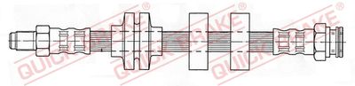 Brake Hose QUICK BRAKE 37.904