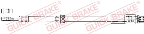 QUICK BRAKE 50.835X Brake Hose