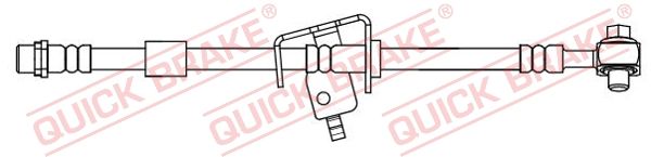 QUICK BRAKE 58.856X Brake Hose