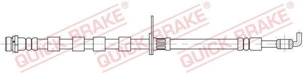 QUICK BRAKE 58.878 Brake Hose