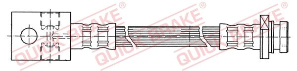 QUICK BRAKE 60.006 Brake Hose