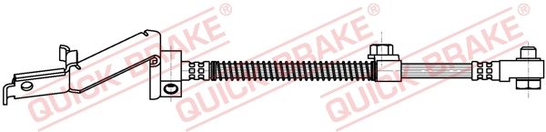 QUICK BRAKE 86.902X Brake Hose