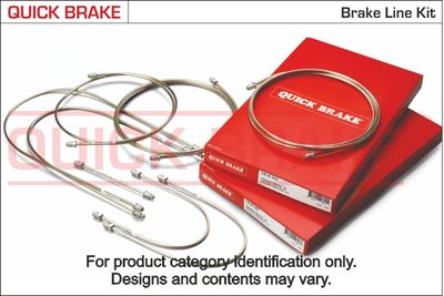 Brake Line Set QUICK BRAKE CU-TO455