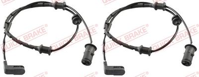 Warning Contact, brake pad wear QUICK BRAKE WS 0166 A