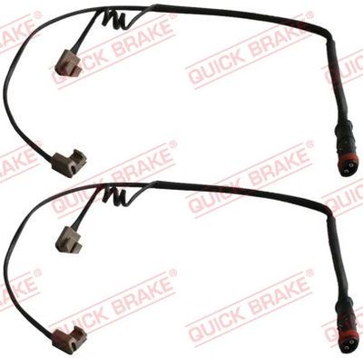 Warning Contact, brake pad wear QUICK BRAKE WS 0232 A
