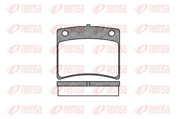 REMSA 0095.20 Brake Pad Set, disc brake