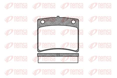 Brake Pad Set, disc brake REMSA 0095.20