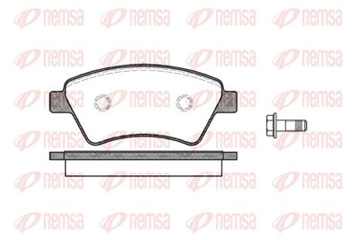 Brake Pad Set, disc brake REMSA 0976.10