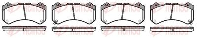 Brake Pad Set, disc brake REMSA 1376.02